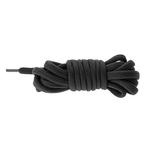 Sznurówki - Sznurówki Razors Round Laces - Czarne - Zdjęcie 1