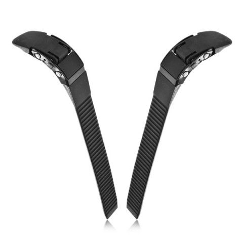 Klamry / Rzepy - Powerslide Top Buckle - Czarne (no receptor) - 2szt. - Zdjęcie 1