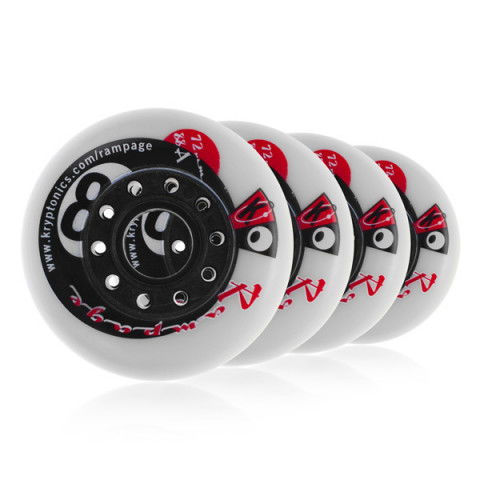 Promocje - Kółka do Rolek Kryptonics Rampage 72mm/88a (4 szt.) - Setup - Zdjęcie 1