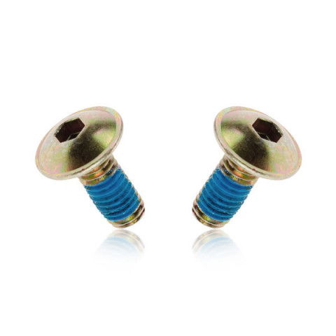 Śruby / Tulejki - Powerslide Frame Mounting Screws 1,5cm - Złote (2 szt.) - Zdjęcie 1