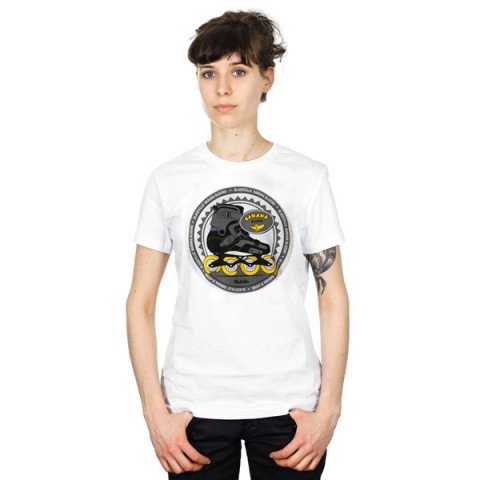 Koszulki - Koszulka Bladeville Banana Blading Woman T-shirt - Biały Setup - Zdjęcie 1