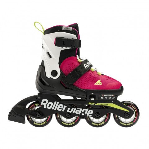 Rolki - Rolki Rollerblade Maxx G - Różowo/Białe - Zdjęcie 1