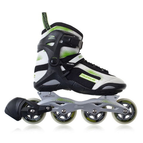 Rolki - Rolki Powerslide Phuzion 1 Men - Czarno Zielone - Powystawowe - Zdjęcie 1