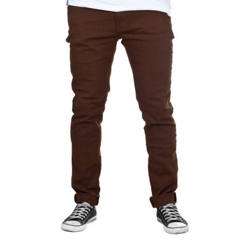 Spodnie - Vibralux Le Rock Jeans 2014 - Brązowe - Zdjęcie 1