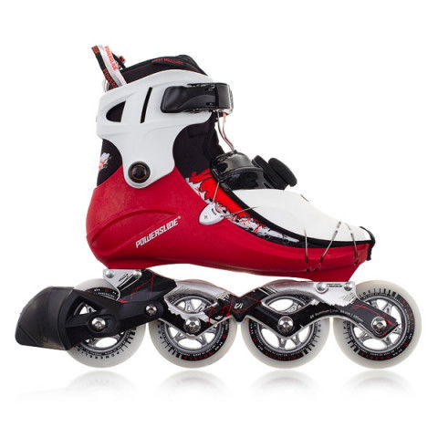 Rolki - Rolki Powerslide Vi Skates 84 Red - Zdjęcie 1
