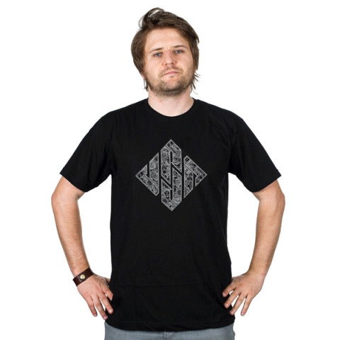 Koszulki - Koszulka USD Carbon T-shirt - Czarny - Zdjęcie 1