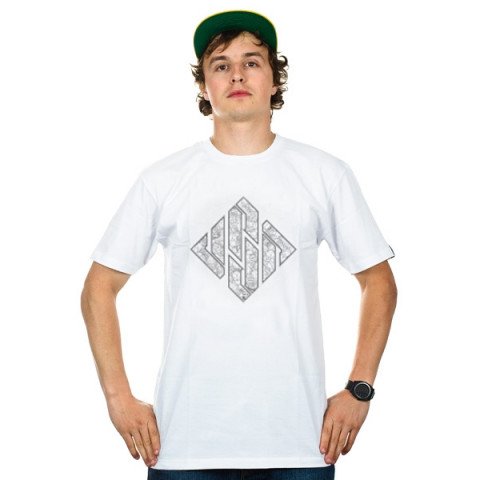 Koszulki - Koszulka USD Carbon T-shirt - Biały - Zdjęcie 1