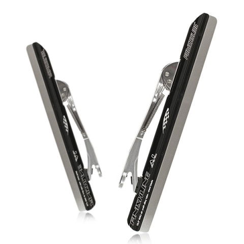 Promocje - Szyny do rolek Powerslide Finishline Clap T60 16,5'' - Czarne - Zdjęcie 1