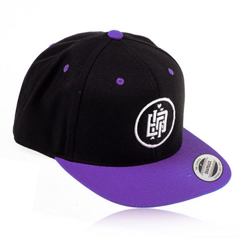Czapki z daszkiem - Czapka z daszkiem BHC Circle Cap - Fioletowa - Zdjęcie 1