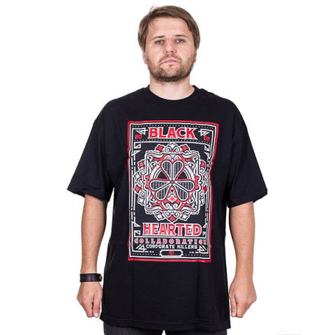 Koszulki - Koszulka BHC Deck T-shirt - Czarny - Zdjęcie 1