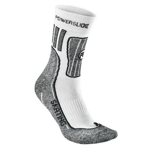 Skarpetki - Powerslide Skating Socks - Białe - Zdjęcie 1