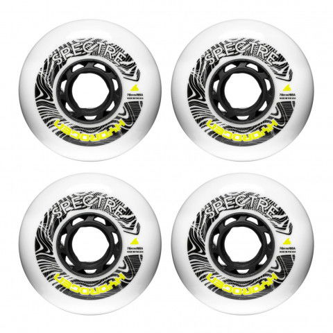 Kółka - Kółka do Rolek Rollerblade Hydrogen Spectre 76mm/85a - Białe (4) - Zdjęcie 1