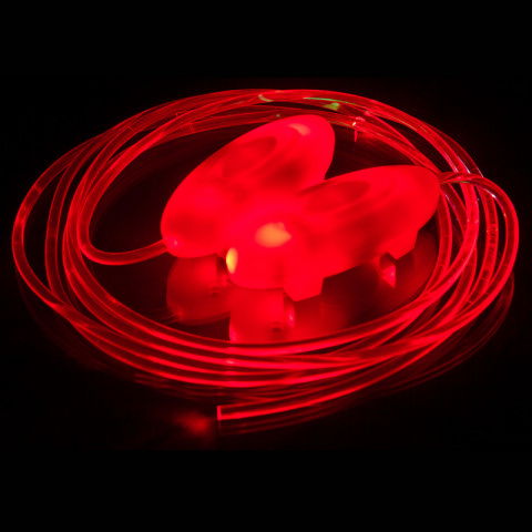 Sznurówki - Sznurówki Powerslide Fothon Light Tubes - Czerwone - Zdjęcie 1