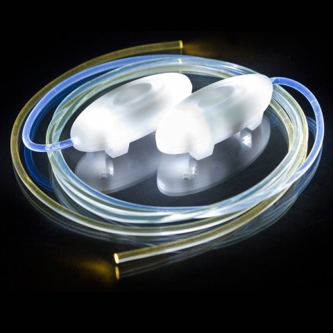Sznurówki - Sznurówki Powerslide Fothon Light Tubes - Białe - Zdjęcie 1