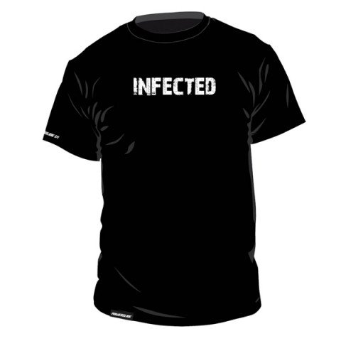 Koszulki - Koszulka Powerslide Infected T-shirt - Czarny - Zdjęcie 1