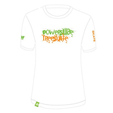 Koszulki - Koszulka Powerslide Freeskate T-shirt - Biały - Zdjęcie 1