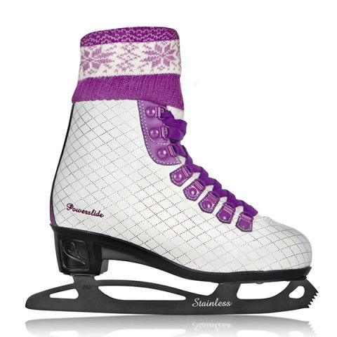 Powerslide - Łyżwy Powerslide Elle - Biało/Purpurowe - Zdjęcie 1