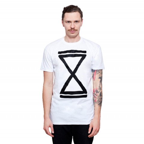 Koszulki - Koszulka Black Jack Sanduhr T-shirt 2015 - Biały - Zdjęcie 1