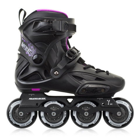 Rolki - Rolki Powerslide Imperial Pure - Black Edition - Zdjęcie 1