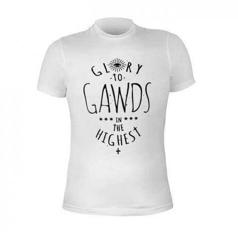 Koszulki - Koszulka Gawds Glory T-shirt - Biały - Zdjęcie 1