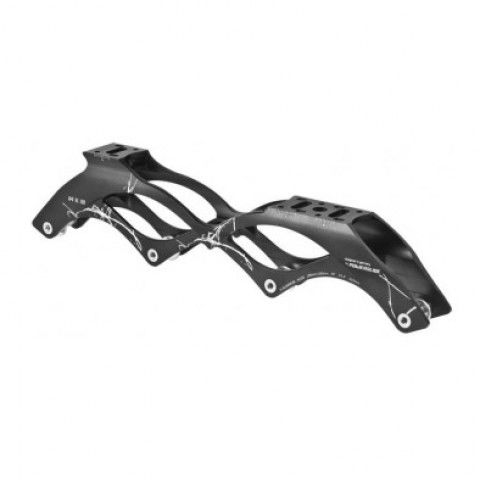 Promocje - Szyny do rolek Powerslide Vi Alu 12,4'' 4x100mm 165/195 - Czarna - Zdjęcie 1