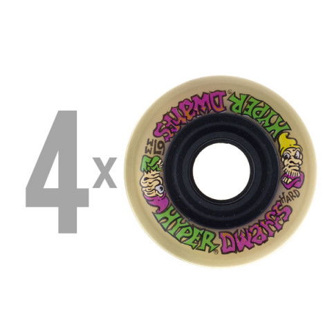 Kółka - Kółka do Rolek Hyper Freak Show Series Dwares 67mm/Hard (4 szt.) - Zdjęcie 1
