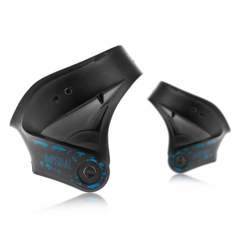 Cholewki / Slidery - Powerslide Imperial Cuff Set - Black/Blue - Zdjęcie 1