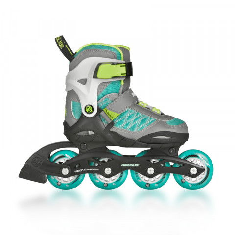 Rolki - Rolki Powerslide Phuzion Galaxy - Szaro/Niebieskie - Zdjęcie 1
