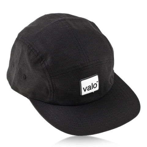 Czapki z daszkiem - Czapka z daszkiem Valo Panel Cap - Black - Zdjęcie 1