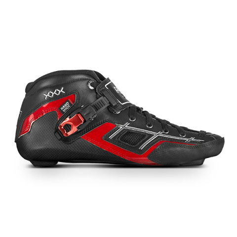 Rolki - Rolki Powerslide Triple X 2015 - Czerwone - Boot Only - Zdjęcie 1