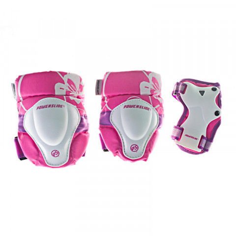 Ochraniacze - Ochraniacze Powerslide Kids Standard Tri-Pack - Różowo/Fioletowy - Zdjęcie 1