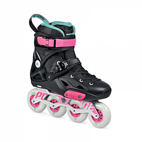 Rolki - Rolki Powerslide Imperial One 2016 - Fluor - Powystawowe - Zdjęcie 1