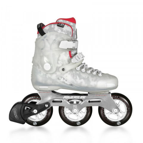 Rolki - Rolki Powerslide Metropolis Supercruiser 100 - Clear - Zdjęcie 1