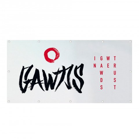 Banery / Naklejki / Plakaty - Gawds Banner 200x100cm - Zdjęcie 1