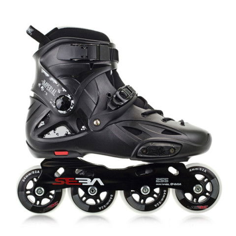 Rolki - Rolki Powerslide Imperial One 84 1008 LE - Czarne - Zdjęcie 1