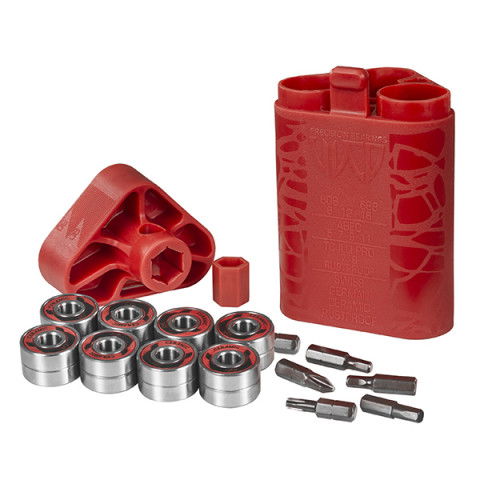 Łożyska - Łożyska do rolek Wicked Twincam SUS Rustproof (4 szt.) - Inline - Zdjęcie 1