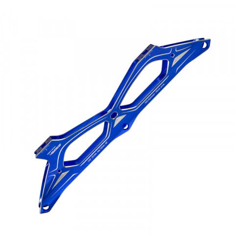 Promocje - Szyny do rolek Powerslide 3X 3 12,6'' 3x125mm - Across - Blue/Silver - Zdjęcie 1