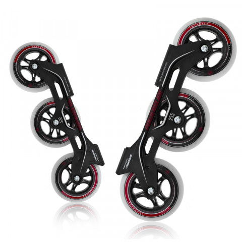 Promocje - Szyny do rolek Powerslide Megacruiser Frame Set 3x110mm - Viper - Zdjęcie 1
