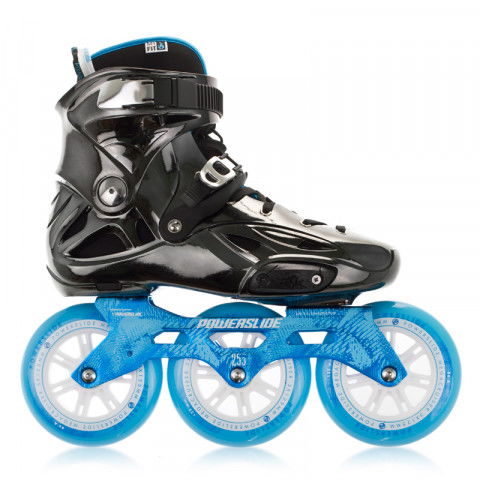 Rolki - Rolki Powerslide Imperial Megacruiser 125 - Czarno/Niebieskie - Zdjęcie 1