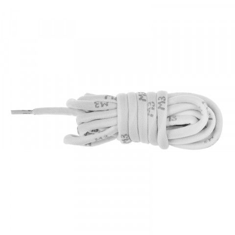 Sznurówki - Sznurówki Razors Laces Round M3 - Białe - Zdjęcie 1