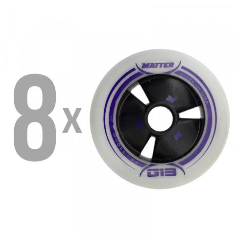 Promocje - Kółka do Rolek Matter G13 TR 3 110mm F1 (8 szt.) - Purple - Powystawowe - Zdjęcie 1
