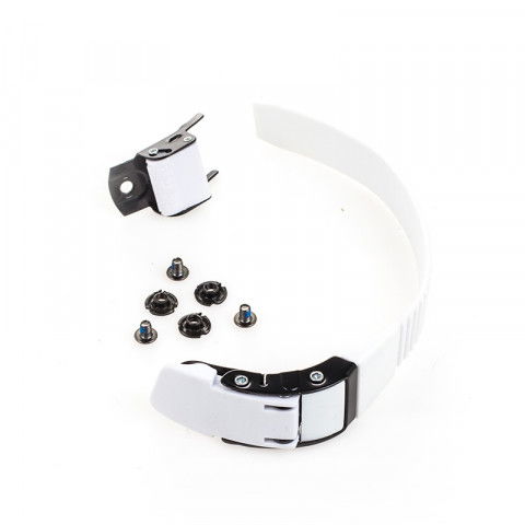 Klamry / Rzepy - Powerslide Classic Buckle Biała - Prawa - Zdjęcie 1