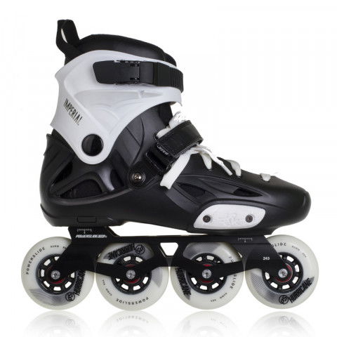 Rolki - Rolki Powerslide Imperial Basic 80 2017 - Czarno/Białe - Zdjęcie 1