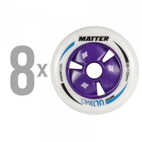 Promocje - Kółka do Rolek Matter Ultimo 110mm F0 (8 szt.) - Zdjęcie 1