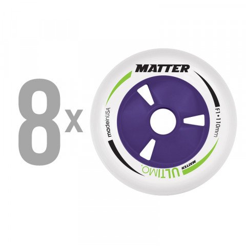 Promocje - Kółka do Rolek Matter Ultimo 110mm F1 (8 szt.) - Zdjęcie 1