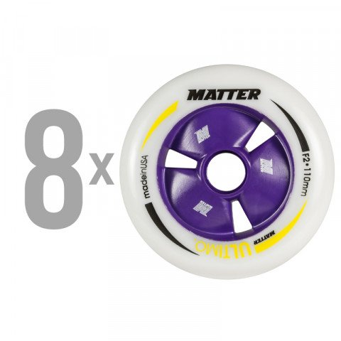 Promocje - Kółka do Rolek Matter Ultimo 110mm F2 (8 szt.) - Zdjęcie 1