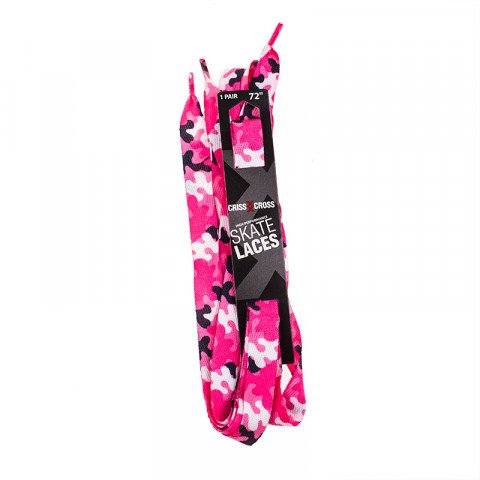 Sznurówki - Sznurówki Criss Cross Laces 3/4" - Pink Camo - Zdjęcie 1