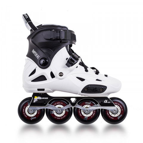 Rolki - Rolki Powerslide Imperial One Pro 2016 - Białe - Zdjęcie 1