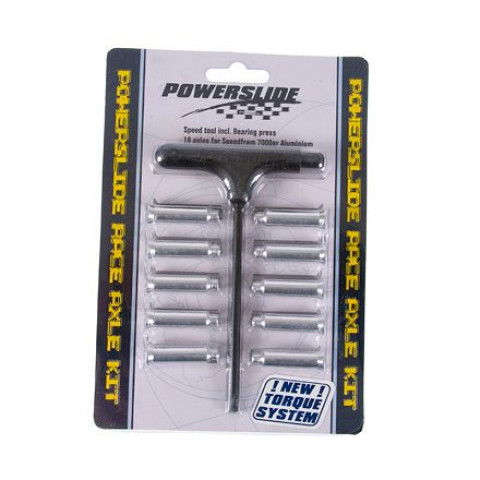 Śruby / Tulejki - Powerslide Axle Kit Torque M6 - Zdjęcie 1