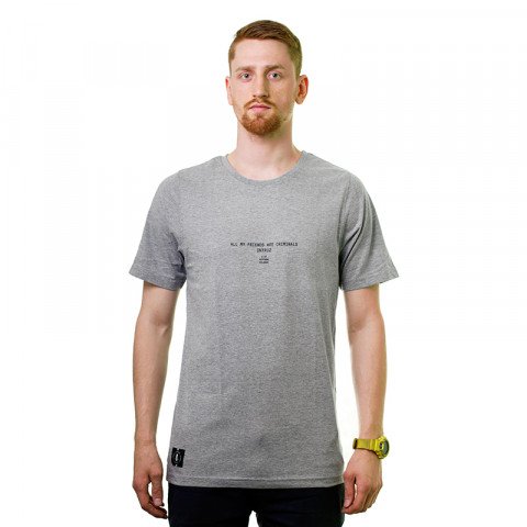 Koszulki - Koszulka Intruz Criminals T-Shirt - Szary - Zdjęcie 1